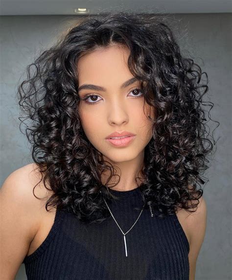 curly hair medium styles|wavy medium curly hair styles.